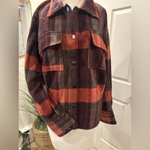 NEW! No tags attached. Fall flannel